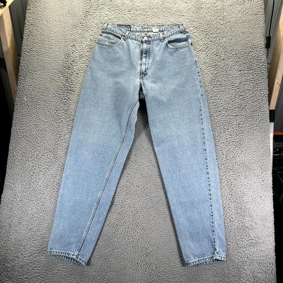 Levi's 560 Jeans Men's 36x34 Blue Cotton Denim Tapered Leg Workwear Outdoor